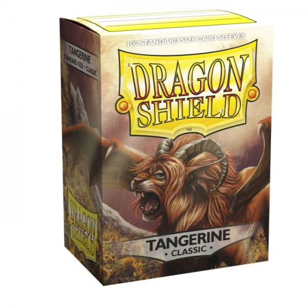 Dragon Shield classic TANGERINE card sleeves - 100