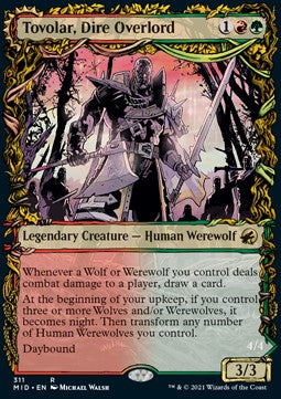 Innistrad caccia di mezzanotte 311 Tovolar, Signore Funesto /Tovolar, Il Flagello di Mezzanotte ext