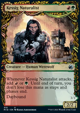 Innistrad caccia di mezzanotte 310 Naturalista di Kessing /Signore di Uldenwald extra