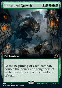 Innistrad caccia di mezzanotte 365 Crescita Innaturale extra