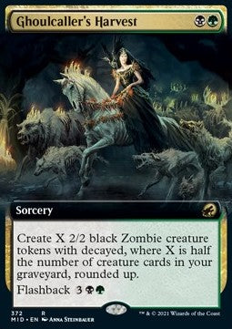 Innistrad caccia di mezzanotte 372 Raccolto dell'Evocaghoul extra