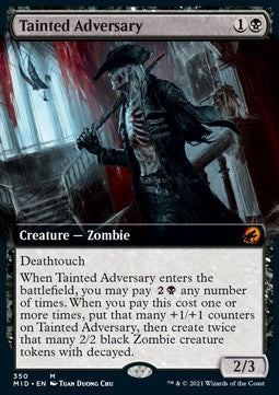 Innistrad caccia di mezzanotte 350 Avversario Corrotto extra
