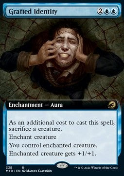 Innistrad caccia di mezzanotte 335 Identità Innestata extra