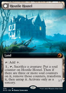 Innistrad caccia di mezzanotte 379 Ostello Ostile / Locanda Errante extra