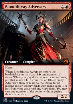 Innistrad caccia di mezzanotte 351 Avversaria Sanguinaria extra