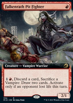 Innistrad caccia di mezzanotte 354 Combattenti dell'arena Falkenrath extra