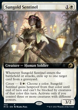 Innistrad caccia di mezzanotte 332 Sentinella dell'Eliodoro extra