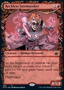 Innistrad caccia di mezzanotte 294 Cercatempeste Avventata/Squaraciatrice Tempestosa extra