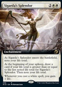 Innistrad caccia di mezzanotte 330 Spendore di Sigarda extra