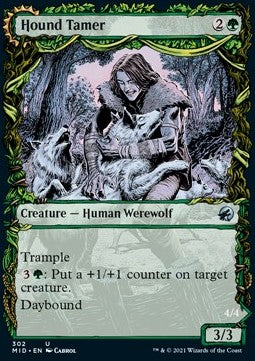 Addomesticatore di Segugi/Cucciolo Indomabile extra  Innistrad caccia di mezzanotte 302