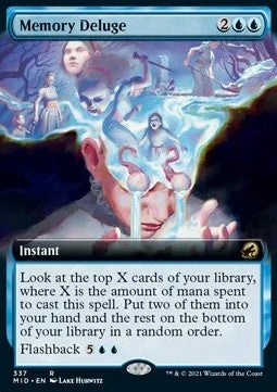 Innistrad caccia di mezzanotte 337 Diluvio di Ricordi extra