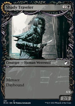 Innistrad caccia di mezzanotte 291 Viaggiatore Losco /Predatore in Appostamento extra