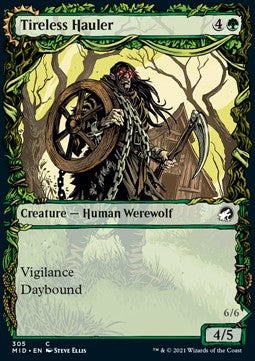 Innistrad caccia di mezzanotte 305 Portatore Instancabile/Lottatore della Stirpe Funesta extra