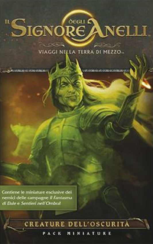 Il SIGNORE DEGLI ANELLI : VIAGGI NELLA TERRA DI MEZZO  MINIATURE CREATURE DELL'OSCURITà, Asmodee, nuvolosofumetti,