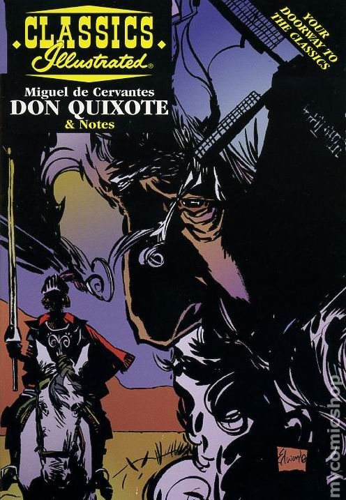 Classics Illustrated Don Quixote & notes