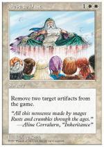 Polvere alla Polvere  QUINTA EDIZIONE 2057-Wizard of the Coast- nuvolosofumetti.