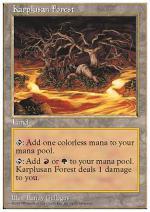 Foresta di Karplus  QUINTA EDIZIONE 2217-Wizard of the Coast- nuvolosofumetti.