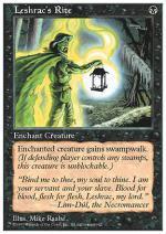Rito di Leshrac  QUINTA EDIZIONE 2292-Wizard of the Coast- nuvolosofumetti.