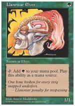 Elfi di Llanowar  QUINTA EDIZIONE 2400-Wizard of the Coast- nuvolosofumetti.