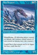 Serpente Marino  QUINTA EDIZIONE 2118-Wizard of the Coast- nuvolosofumetti.