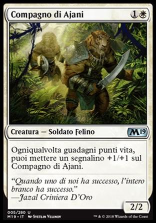 Compagno di Ajani  M19 5-Wizard of the Coast- nuvolosofumetti.