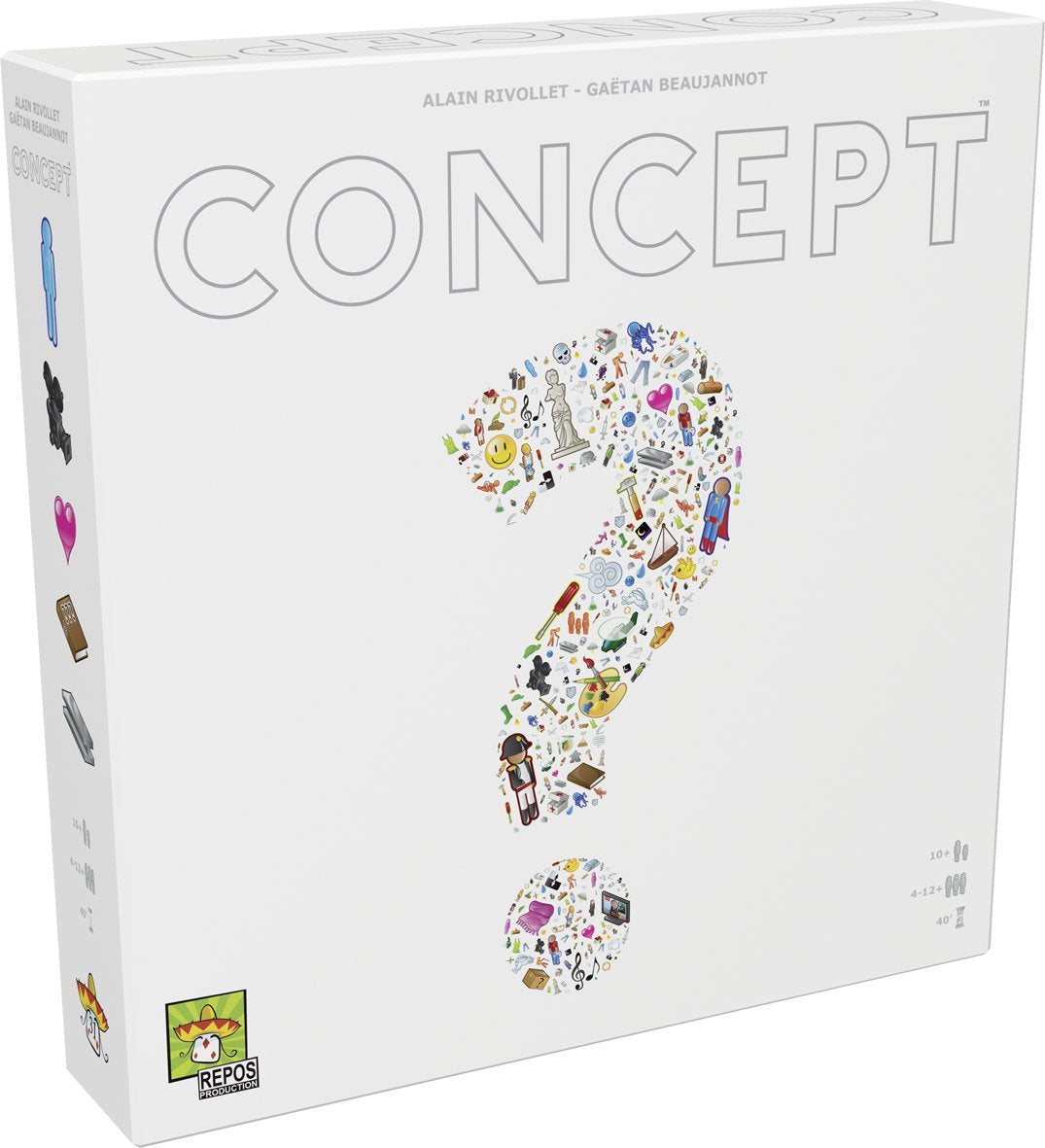 CONCEPT gioco da tavola ed. italiano, ASTERION PRESS, nuvolosofumetti,
