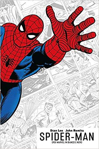 Eroi Marvel in bianco e nero SPIDER-MAN DI STAN LEE E JOHN ROMITA-PANINI COMICS- nuvolosofumetti.