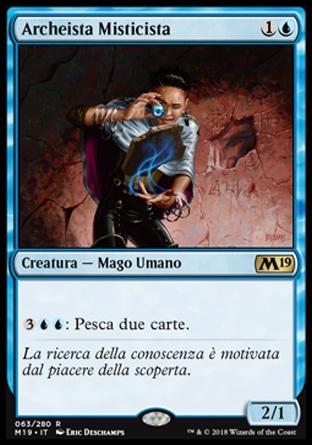 Archeista Misticista  M19 63-Wizard of the Coast- nuvolosofumetti.