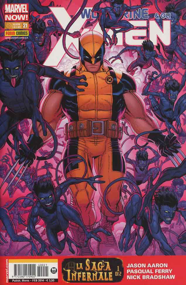 Wolverine e gli X-Men 21, PANINI COMICS, nuvolosofumetti,