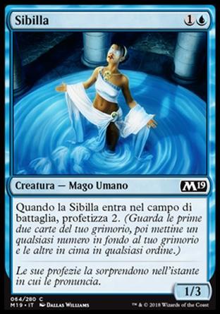 Sibilla  M19 64-Wizard of the Coast- nuvolosofumetti.