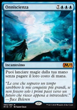 Onniscienza  M19 65-Wizard of the Coast- nuvolosofumetti.