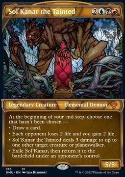 SOL'KANAR IL CORROTTO extra  Dominaria Unita 318