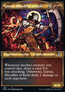 GARNA, PUGNO SANGUINARIO DI KELD extra  Dominaria Unita 299