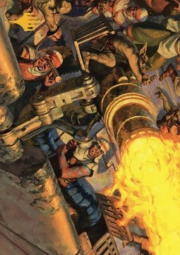 CANNONI DI MANA  Dominaria Unita Illustrazione 36