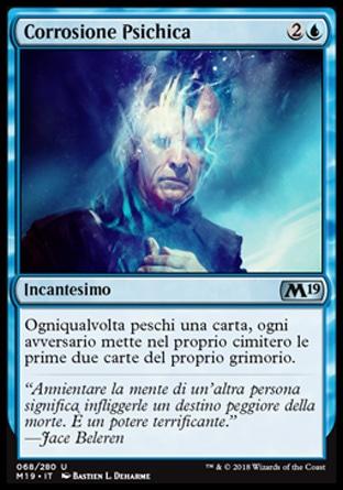 Corrosione Psichica  M19 68-Wizard of the Coast- nuvolosofumetti.