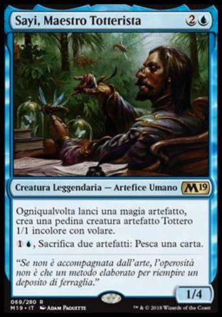 Sayi, Maestro Totterista  M19 69-Wizard of the Coast- nuvolosofumetti.