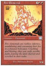 Elementale del Fuoco  SESTA 7176-Wizard of the Coast- nuvolosofumetti.