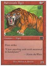 Tigre dai Denti a Sciabola  SESTA 7203-Wizard of the Coast- nuvolosofumetti.