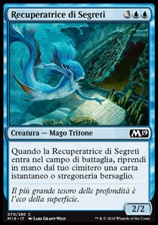 Recuperatrice di Segreti  M19 70-Wizard of the Coast- nuvolosofumetti.