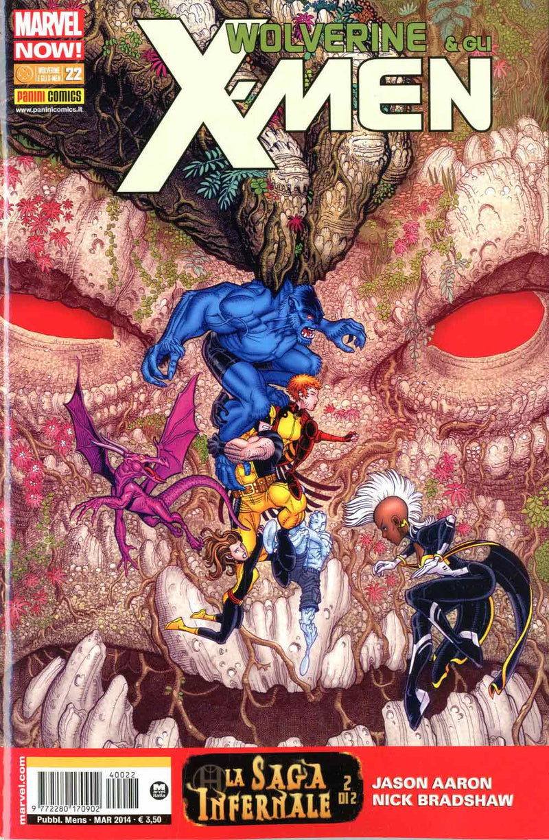 Wolverine e gli X-Men 22, PANINI COMICS, nuvolosofumetti,