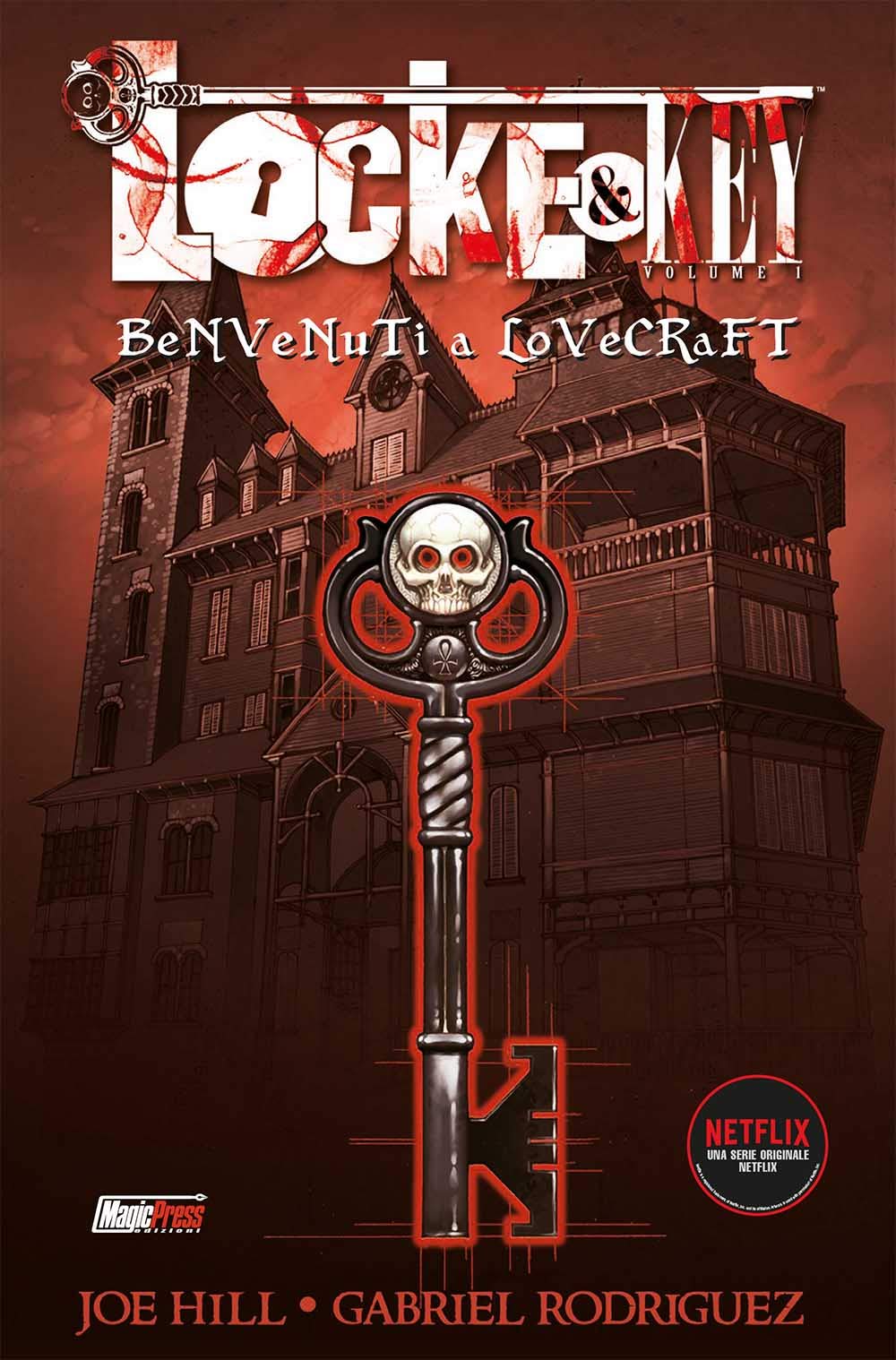 Locke & Key nuova edizione 1, MAGIC PRESS, nuvolosofumetti,