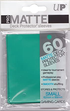 UP 60 Mini protector Sleeves GEEN MATTE