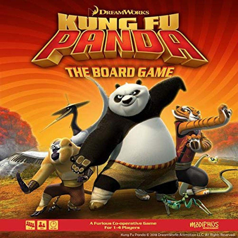 Kung Fu Panda The Board Game, Modiphius, nuvolosofumetti,