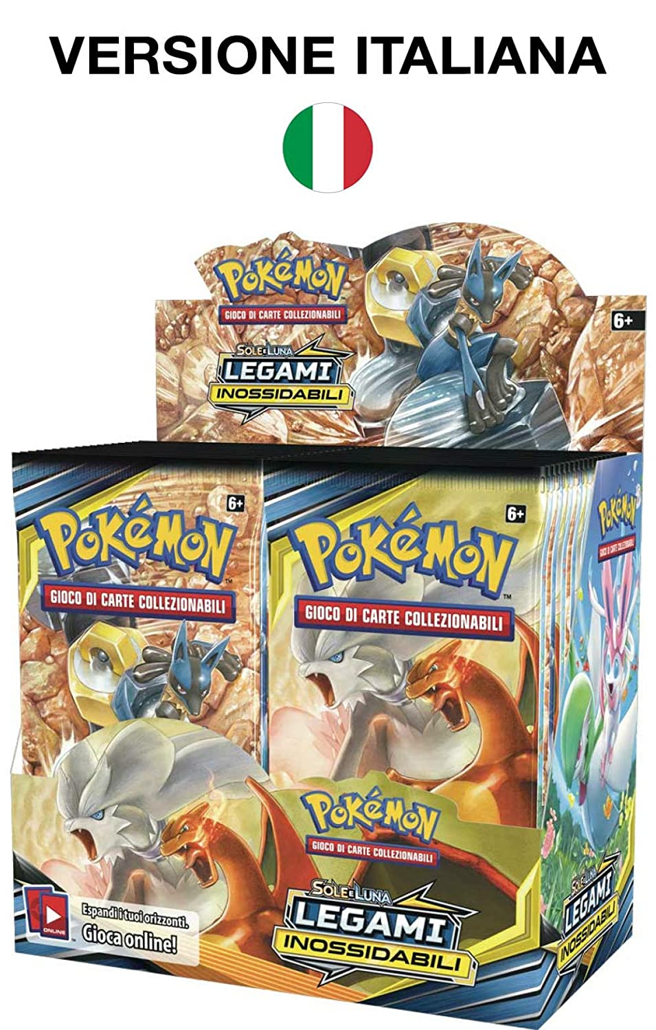 Pokemon sole e luna Legami inossidabile -Busta