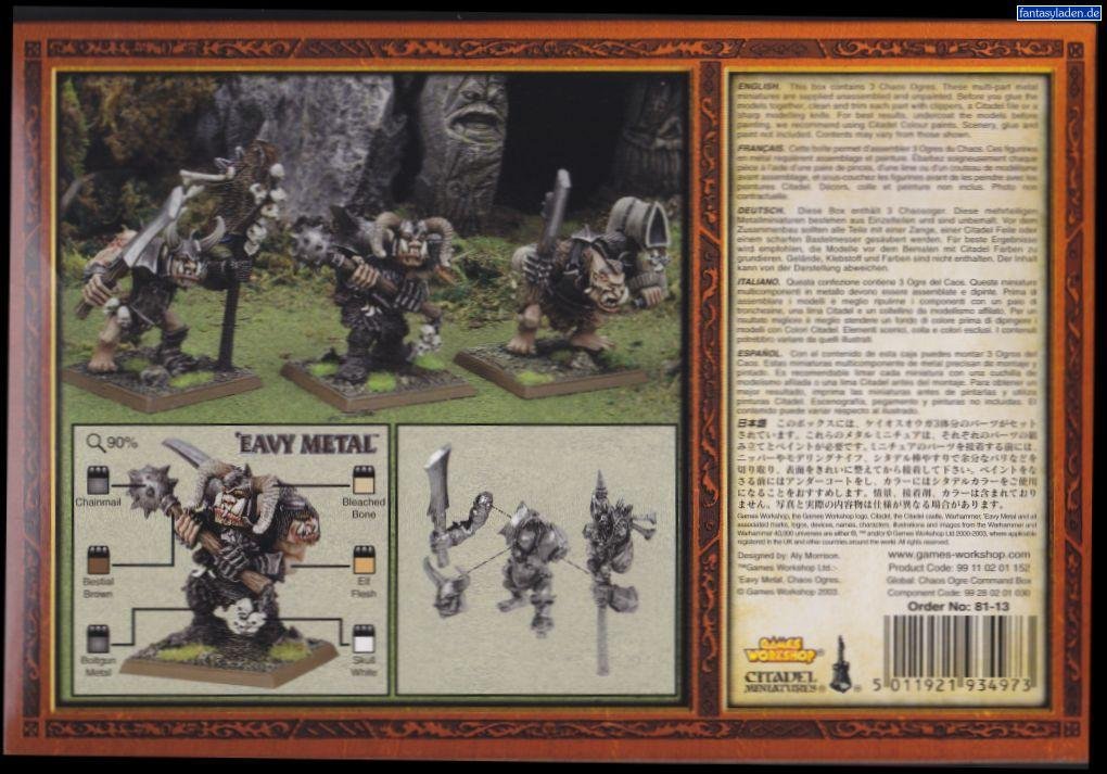 GDC DEGLI OGRE DEL CAOS-Games Workshop- nuvolosofumetti.