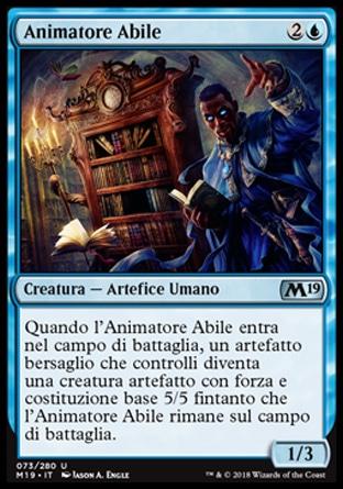 Animatore Abile  M19 73-Wizard of the Coast- nuvolosofumetti.
