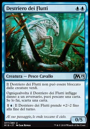 Destriero dei Flutti  M19 77-Wizard of the Coast- nuvolosofumetti.