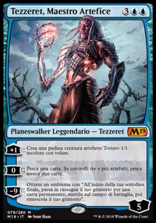 Tezzeret, Maestro Artefice  M19 79-Wizard of the Coast- nuvolosofumetti.