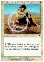 Circolo di protezione : Bianco  SETTIMA 8010-Wizard of the Coast- nuvolosofumetti.