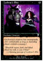 Rito di Leshrac  SETTIMA 8144-Wizard of the Coast- nuvolosofumetti.